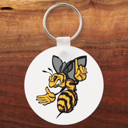Fierce Bee Sleutelhanger (Voorkant)