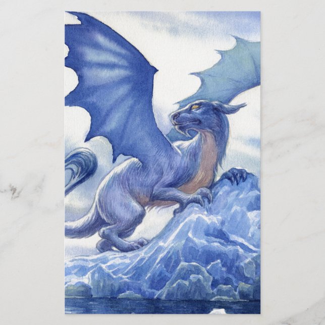Fierce Blue Dragon (Voorkant)