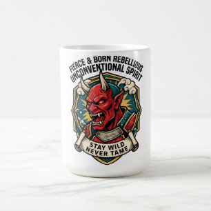 Fierce & Born Rebellious Onconventionele Geest Lon Koffiemok