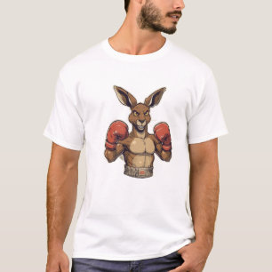 Fierce Boxing Bunny: Klaar om te rommelen! T-shirt