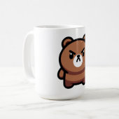 Fierce Brown Beer Art Koffiemok (Voorkant links)