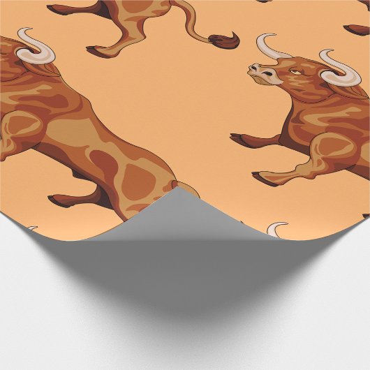 Fierce Bull Cadeaupapier