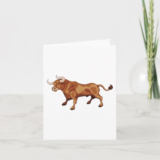 Fierce Bull Kaart (Voorkant)