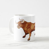 Fierce Bull Koffiemok (Voorkant links)