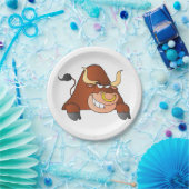 Fierce Bull Papieren Bordje (Feest)