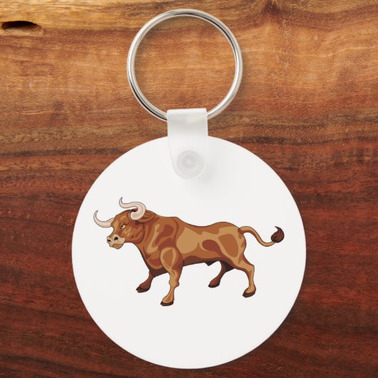 Fierce Bull Sleutelhanger (Voorkant)