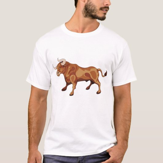 Fierce Bull T-shirt (Voorkant)