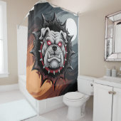 Fierce Bulldog Douchegordijn (In situ)