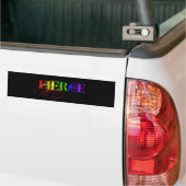 Fierce Bumpersticker (Op Truck)
