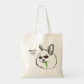 Fierce Bunny Tote Bag (Voorkant)
