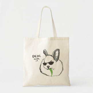 Fierce Bunny Tote Bag