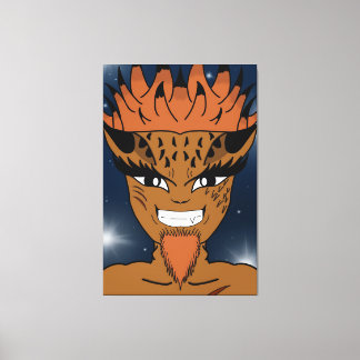 Fierce Canvas Afdruk