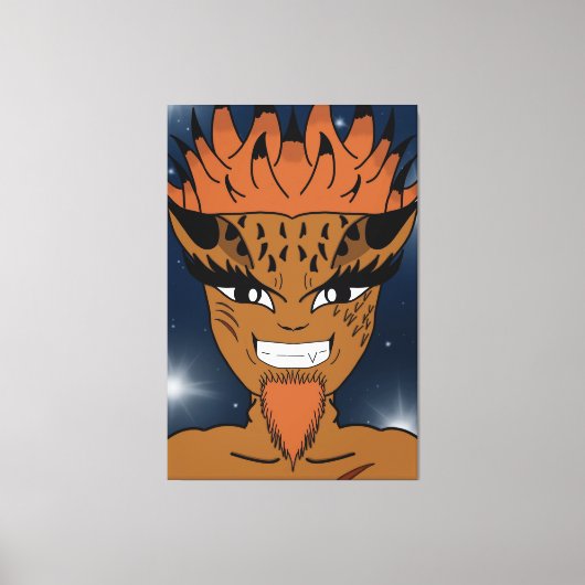 Fierce Canvas Afdruk (Voorkant)