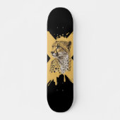 Fierce Cheetah Graphic Persoonlijk Skateboard (Voorkant)