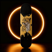 Fierce Cheetah Graphic Persoonlijk Skateboard