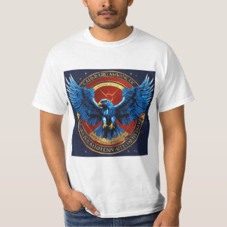 Fierce Crystal Eagle Icon T-Shirt: Ontketenen T-shirt