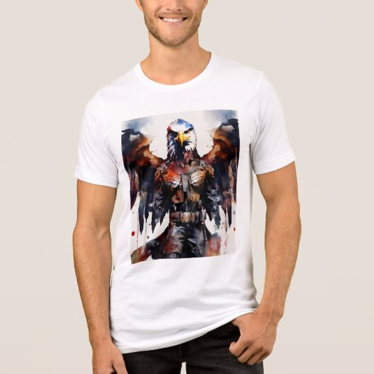 Fierce Crystal Eagle T-shirt (Voorkant)