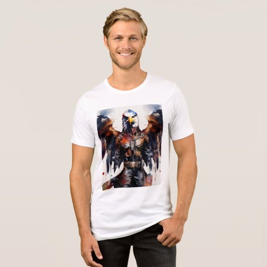 Fierce Crystal Eagle T-shirt (Voorkant volledig)