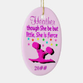 FIERCE CUSTOM CHEERLEADING KERST ORNAMENT (Rechts)