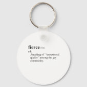 FIERCE (definitie) Sleutelhanger (Voorkant)