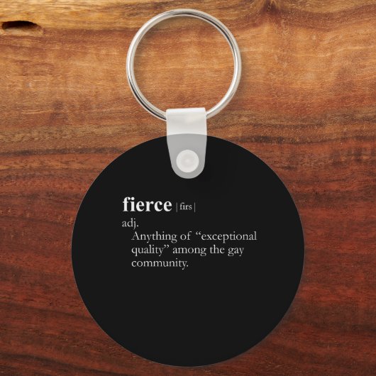 FIERCE (definitie) Sleutelhanger (Voorkant)