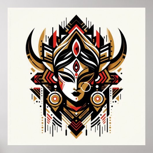 Fierce & Divine – De kracht van de godin Durga Poster (Voorkant)