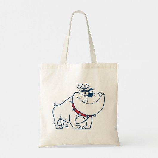 Fierce Dog Canvas tas (Achterkant)