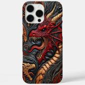 Fierce Dragon Art Case-Mate iPhone Case (Achterkant)