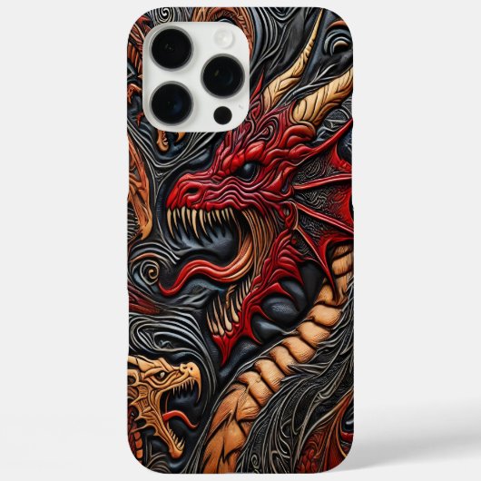 Fierce Dragon Art Case-Mate iPhone Case (Achterkant)