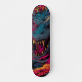 Fierce Dragon Graffiti Street – Limited Edition Persoonlijk Skateboard (Voorkant)