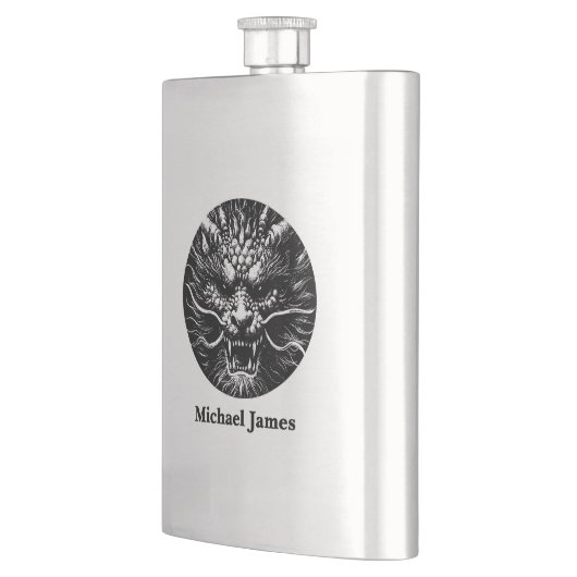 Fierce Dragon Personalized Flacon (Links)