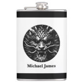 Fierce Dragon Personalized Heupfles (Voorkant)