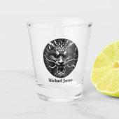 Fierce Dragon Personalized Shot Glas (Voorkant)