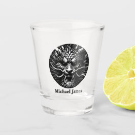 Fierce Dragon Personalized Shot Glas
