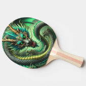 Fierce Dragon Personalized Tafeltennisbatje (Zijkant)