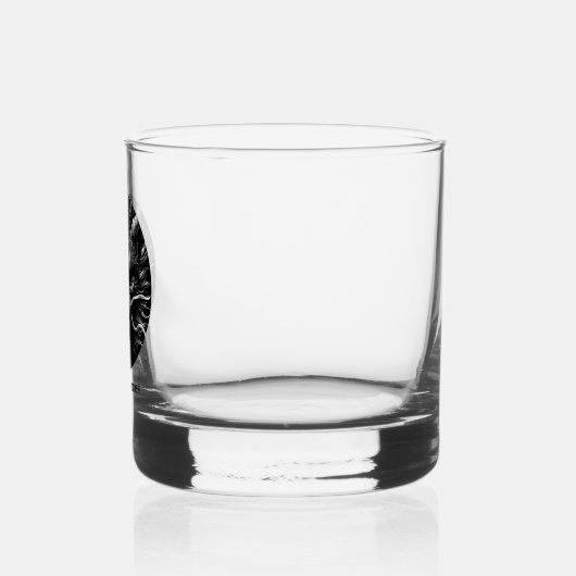 Fierce Dragon Personalized Whisky Glas (Links)