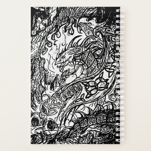 Fierce Dragon Planner (Achterkant)