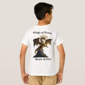 Fierce Dragon Rearing T-shirt (Achterkant volledig)