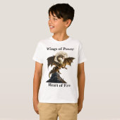 Fierce Dragon Rearing T-shirt (Voorkant volledig)