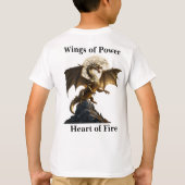 Fierce Dragon Rearing T-shirt (Achterkant)