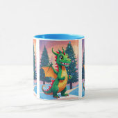 Fierce Dragon Spirit Cup Mok (Midden)