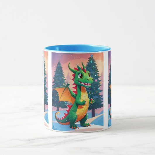 Fierce Dragon Spirit Cup Mok (Midden)