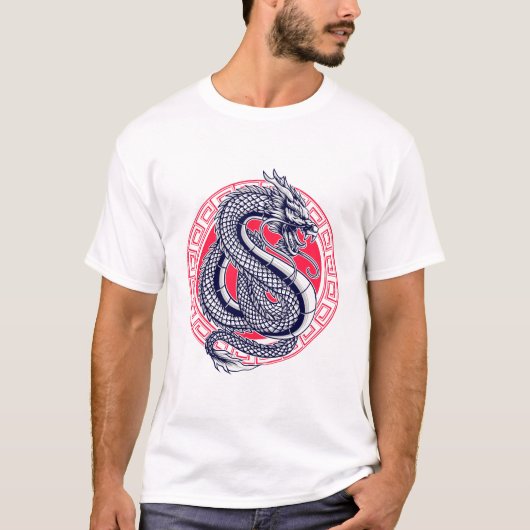Fierce Dragon T-shirt (Voorkant)