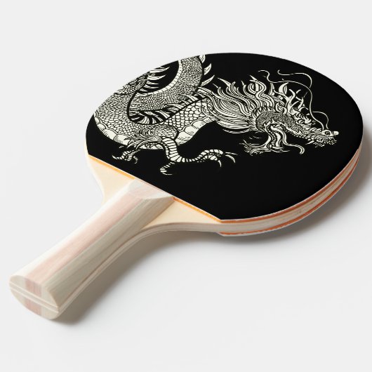 Fierce Dragon Tafeltennisbatje (Voorkant Gekanteld)