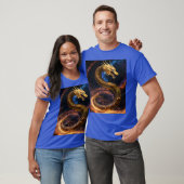 Fierce Dragon Tattoo Design: Symbool van Sterkte, T-shirt (Unisex)