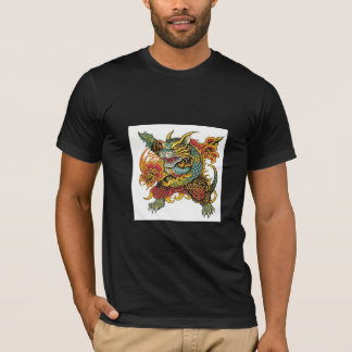 Fierce Dragon Tattoo Design T-shirt