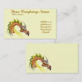 Fierce Dragon Visitekaartje (Voorkant / Achterkant)