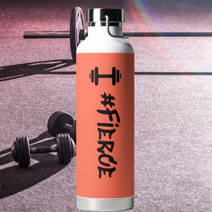 #Fierce Dumbbell Water Bottle Waterfles