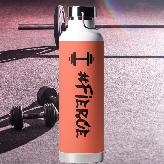 #Fierce Dumbbell Water Bottle Waterfles