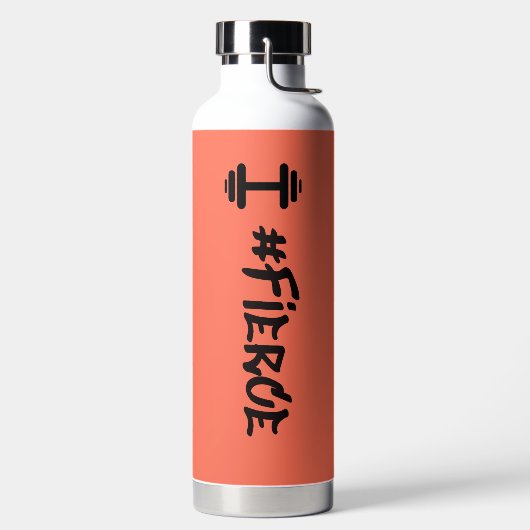 #Fierce Dumbbell Water Bottle Waterfles (Links)